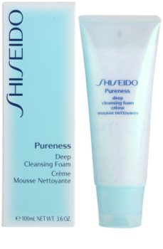 Shiseido Pureness глибоко очищаючий крем-мус з мікрогранулами