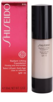 Shiseido Base Radiant Lifting maquillaje iluminador con efecto lifting SPF 15