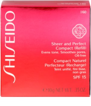 Shiseido Makeup Sheer and Perfect Compact Refill компактний пудровий тональний засіб - наповнювач SPF 15