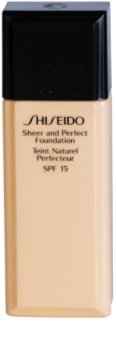 Shiseido Base Sheer and Perfect make up lichid SPF 15