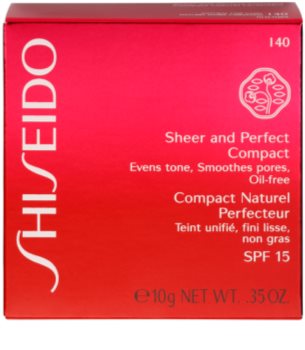 Shiseido Base Sheer and Perfect pudra compacta SPF 15