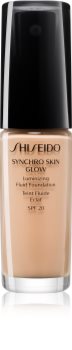 Shiseido Makeup Synchro Skin Glow Luminizing Fluid Foundation SPF20 posvetlitvena podlaga SPF 20
