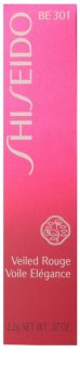Shiseido Lips Veiled Rouge barra de labios hidratante