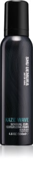 Shu Uemura Kaze Wave пінка для волосся для моделювання локонів