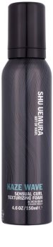 Shu Uemura Kaze Wave pěna na vlasy pro definici vln