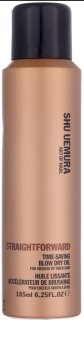 Shu Uemura Straightforward óleo em spray para cabelo para secagem mais rápida