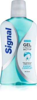 Signal Gel Liquide Actif ústní voda pro kompletní ochranu zubů a svěží dech bez alkoholu