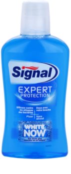 Signal White Now Expert Protection Mundwasser mit bleichender Wirkung