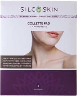 SilcSkin Collette Pad Silikonkissen gegen Falten zur Festigung des Halsbereichs
