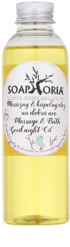 Soaphoria Babyphoria masážny a kúpeľový olej na dobrú noc pre deti