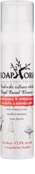 Soaphoria Royal Facial Cleanser loción calmante y suavizante para la piel seca y madura