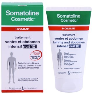 Somatoline Homme Nuit 10 krem wyszczuplający brzuch i biodra dla mężczyzn