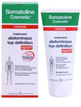 Somatoline Homme Sport żel wyszczuplający podkreślający mięśnie brzucha dla mężczyzn