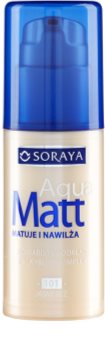 Soraya Aqua Matt machiaj cu efect matifiant cu efect de hidratare