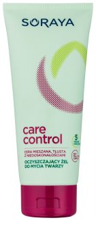 Soraya Care & Control gel para lavar para pieles acnéicas