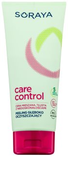 Soraya Care & Control čisticí gel, peeling a pleťová maska pro mastnou a smíšenou pleť