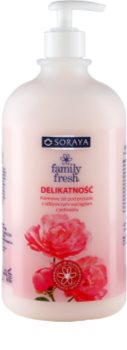 Soraya Family Fresh кремовий гель для душу з екстрактом шовку