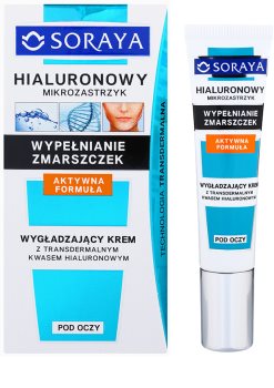 Soraya Hyaluronic Microinjection protivráskový krém na oční okolí s kyselinou hyaluronovou