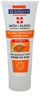 Soraya Honey and Milk Creme hidratante regenerador para mãos