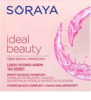 Soraya Ideal Beauty leichte feuchtigkeitsspendende Creme für trockene bis empfindliche Haut