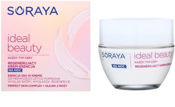 Soraya Ideal Beauty crema regeneradora de noche para todo tipo de pieles
