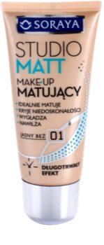 Soraya Studio Matt machiaj cu efect matifiant cu vitamina E