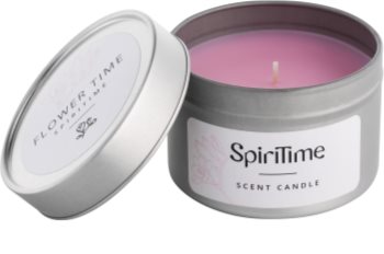 SpiriTime Flower Time Duftkerze in Blechverpackung