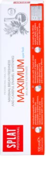 Splat Professional Maximum Bio-Active Toothpaste for Maximum Freshness and Gentle Enamel Whitening