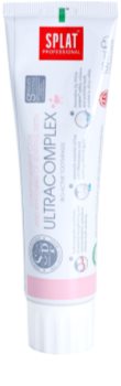Splat Professional Ultracomplex pasta dentífrica bioactiva para cuidado integral y blanqueamiento de dientes sensibles