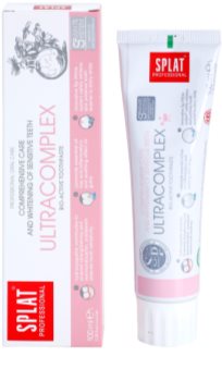Splat Professional Ultracomplex pasta dentífrica bioactiva para cuidado integral y blanqueamiento de dientes sensibles