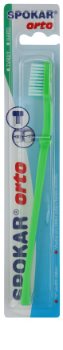 Spokar Orto cepillo de dientes para usuarios de ortodoncia fija duro