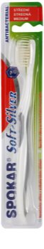 Spokar Soft-Silver zubná kefka medium