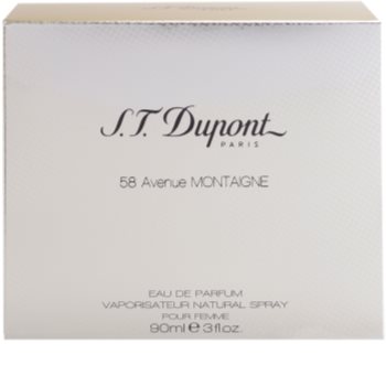 S.T. Dupont 58 Avenue Montaigne eau de parfum per donna 90 ml
