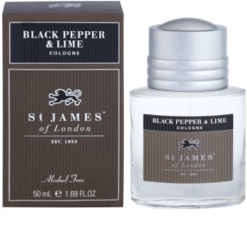 St. James Of London Black Pepper & Persian Lime woda kolońska dla mężczyzn 50 ml