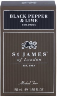 St. James Of London Black Pepper & Persian Lime woda kolońska dla mężczyzn 50 ml