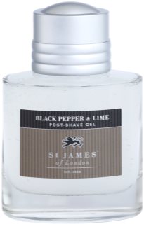St. James Of London Black Pepper & Persian Lime borotválkozás utáni gél férfiaknak 100 ml
