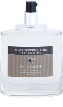 St. James Of London Black Pepper & Persian Lime borotválkozás utáni gél férfiaknak 100 ml