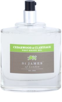 St. James Of London Cedarwood & Clarysage gel po holení pro muže 100 ml
