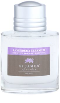 St. James Of London Lavender & Geranium gel after-shave pentru barbati 100 ml