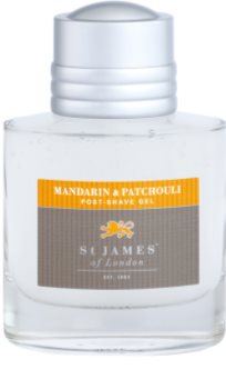 St. James Of London Mandarin & Patchouli After-Shave Gel für Herren 100 ml