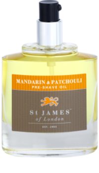 St. James Of London Mandarin & Patchouli Shaving Oil for Men 50 ml