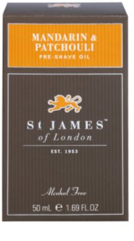 St. James Of London Mandarin & Patchouli Shaving Oil for Men 50 ml