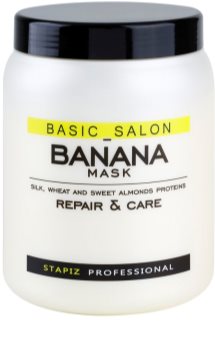 Stapiz Basic Salon Banana mascarilla reparación para cabello maltratado o dañado