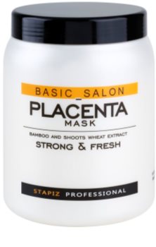 Stapiz Basic Salon Placenta hydratační maska pro lámavé a namáhané vlasy