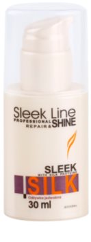 Stapiz Sleek Line Silk bezoplachový kondicionér pro chemicky ošetřené vlasy
