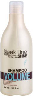 Stapiz Sleek Line Volume hydratační šampon pro jemné vlasy