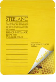 Steblanc Essence Sheet Mask Royal Jelly Gesichtsmaske gegen Falten