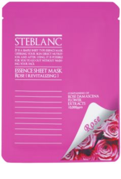 Steblanc Essence Sheet Mask Rose revitalizační pleťová maska