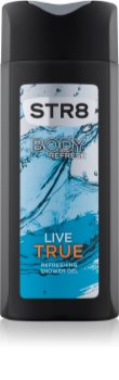 STR8 Live True Shower Gel for Men 400 ml