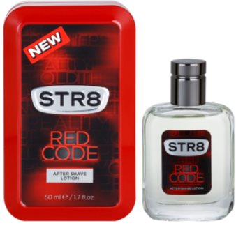 STR8 Red Code after shave para homens 50 ml